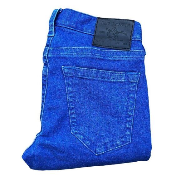 True Religion Jeans Size 32 ROCCO Blue - Picture 1 of 9